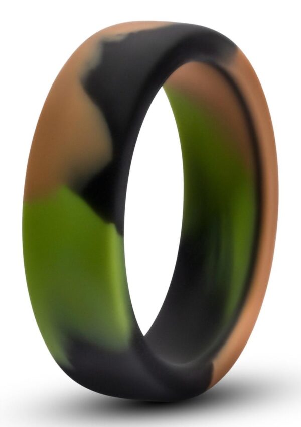 Performance Silicone Camo Cock Ring - Green Camouflage - Image 2