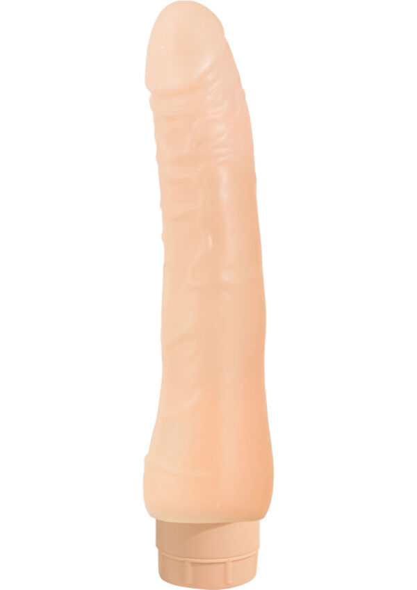 X5 Plus Mambo Vibe Vibrating Dildo 8in - Vanilla - Image 2