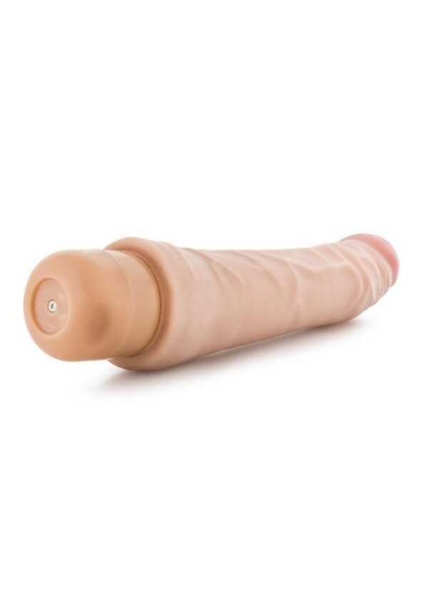 X5 Plus Mambo Vibe Vibrating Dildo 8in - Vanilla - Image 4
