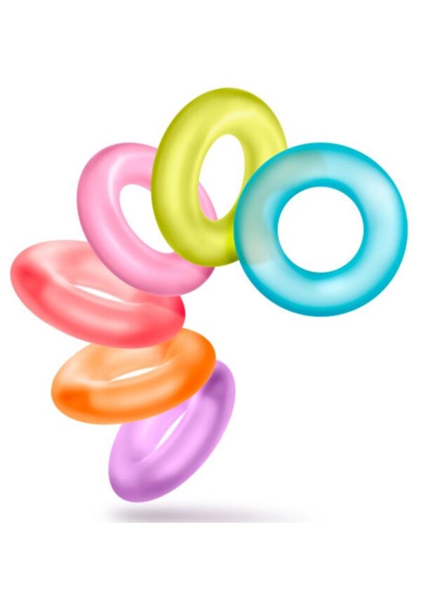 Play with Me King of the Ring Cock Ring - Assorted Colors - Image 2