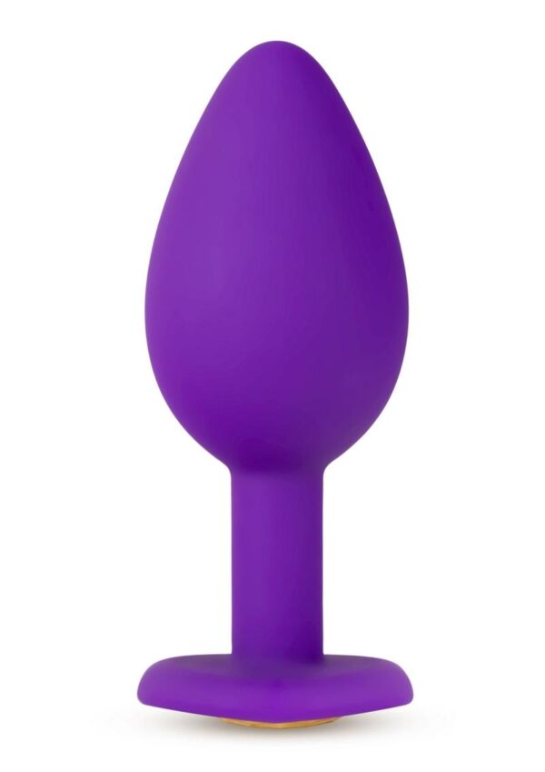 Temptasia Bling Plug Silicone Butt Plug - Small - Purple - Image 2