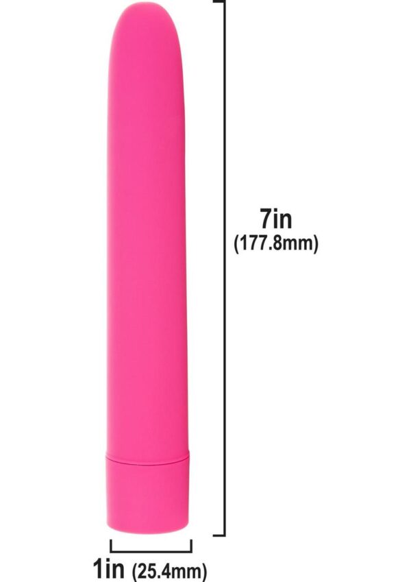 Simple and True Eezy Pleezy Vibrator 7in - Pink - Image 3