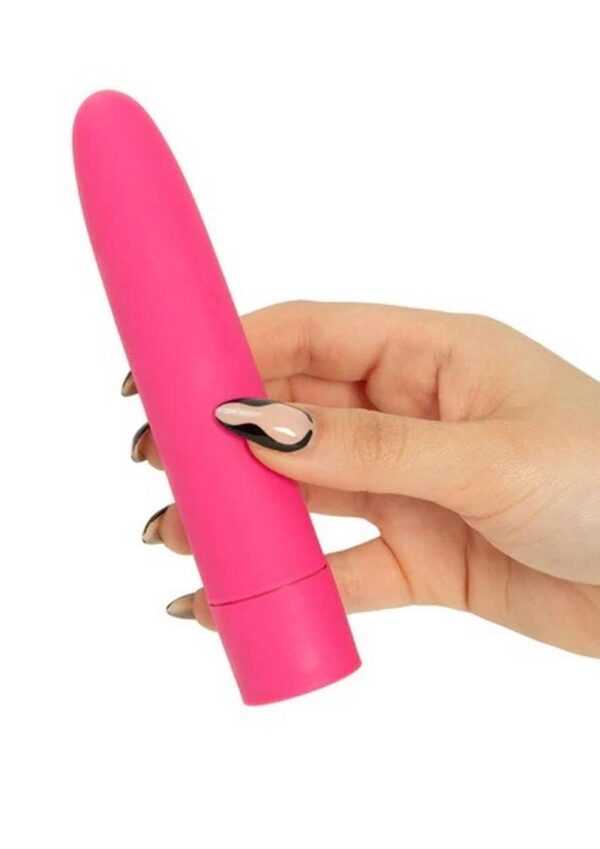 Eezy Pleezy Classic Vibrator 5.5in - Pink - Image 4