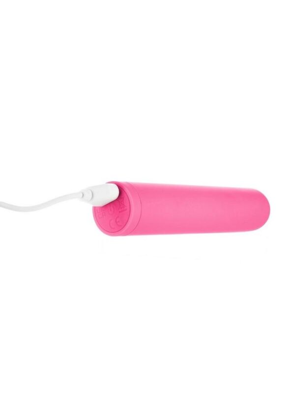 PowerBullet Eezy Pleezy Rechargeable Vibrator 5in - Pink - Image 4