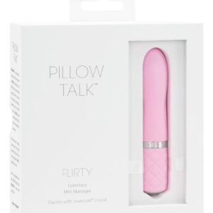 Pillow Talk Flirty Rechargeable Silicone Bullet - Pink
