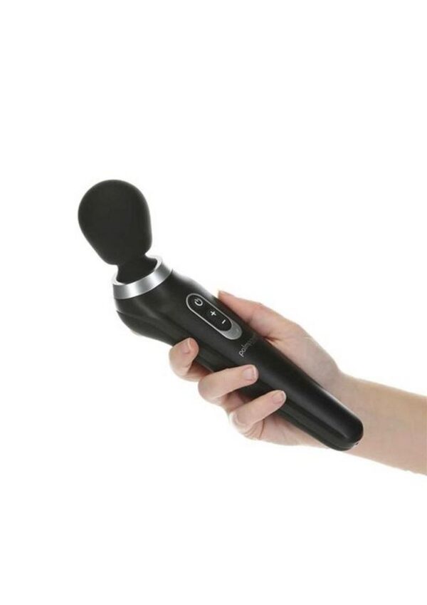 PalmPower Extreme Rechargeable Wand Massager - Black - Image 3
