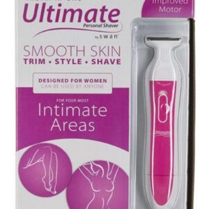 Swan The All In One Ultimate Personal Shaver Kit For Women -Pink/White