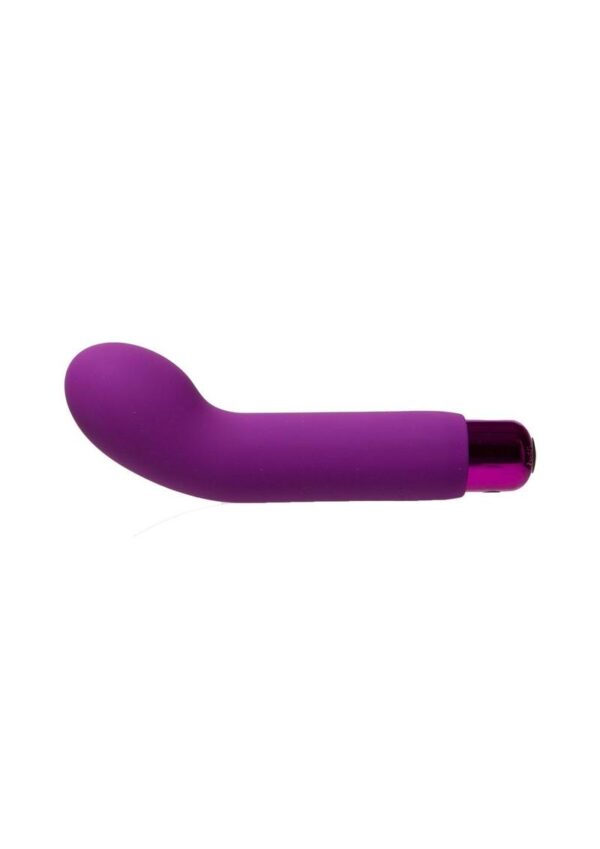 PowerBullet Sara`s Spot 10 Function Rechargeable Silicone Vibrating Bullet - Purple - Image 2