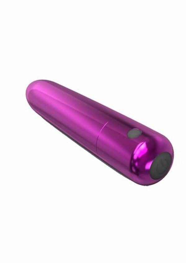 PowerBullet Bullet Point Rechargeable Vibrator - Purple - Image 4