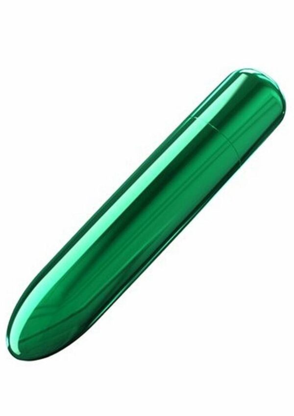 PowerBullet Bullet Point Rechargeable Vibrator - Teal - Image 3