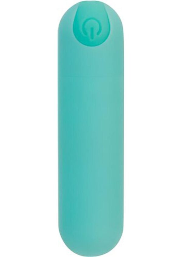 PowerBullet Essential Rechargeable Vibrating Bullet - Teal - Image 2