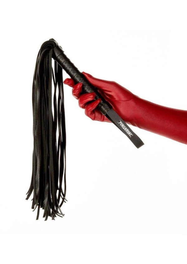 Punishment Flogger - Black - Image 3