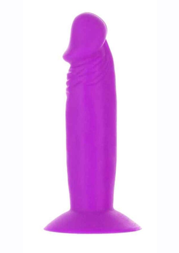 Addiction Silly Willy Silicone Mini Dongs 3.3in - Assorted Colors (12 Per Bowl) - Image 2