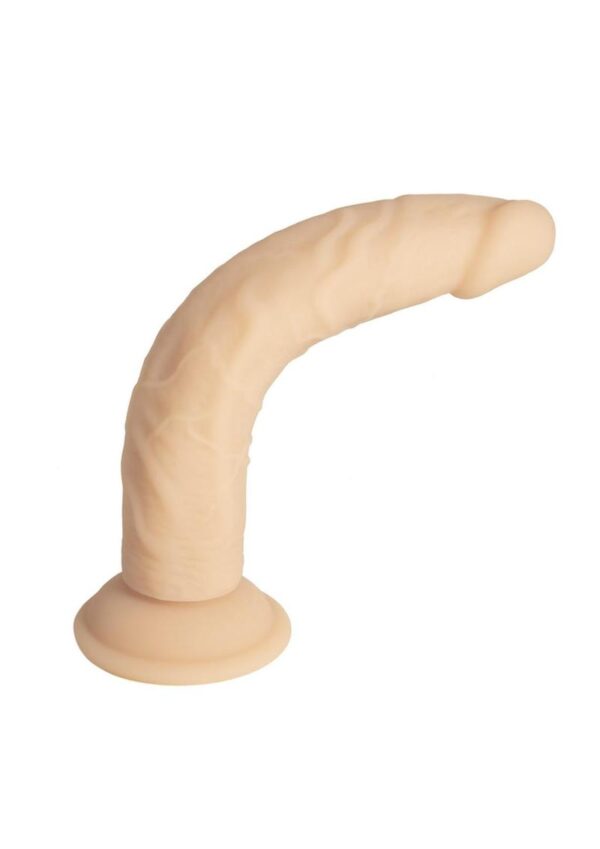 Naked Addiction Silicone Dual Density Bendable Dildo 9in - Vanilla - Image 3