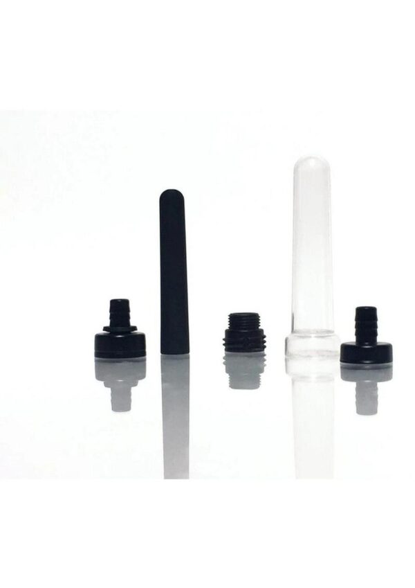Boneyard The Skwert Silicone Douche Adaptor Kit Set of 5 Pieces - Black - Image 2