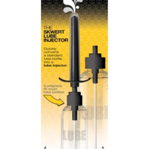 Boneyard The Skwert Lube Injector Bottle Adapter Kit Set of 4 Pieces - Black