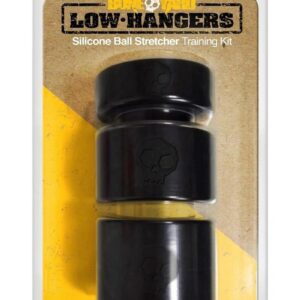 Boneyard Low Hangers Silicone Ball Stretchers (3 per Set) - Black