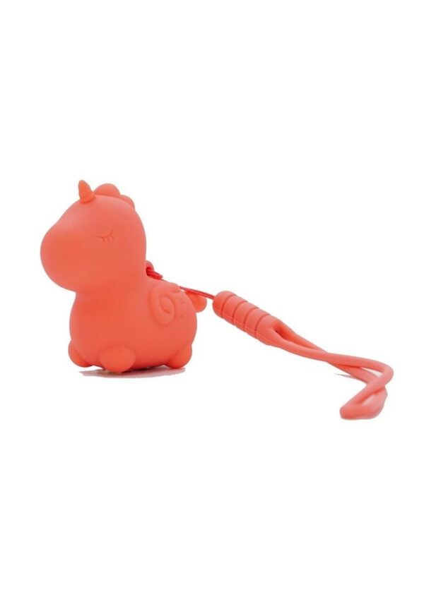 Unihorn Mini Peachy Pony Rechargeable Silicone Clitoral Vibrator - Pink - Image 3