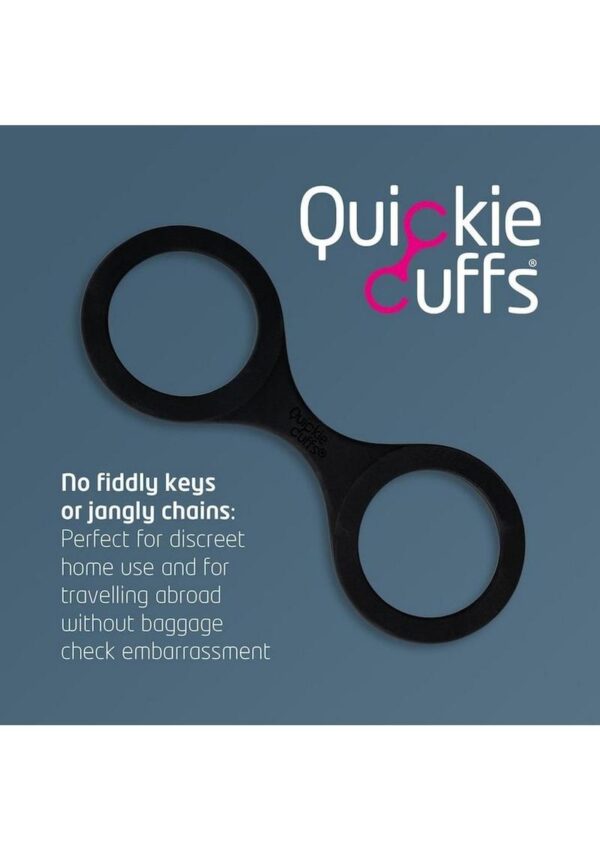 Quickie Cuffs Medium - Black - Image 3