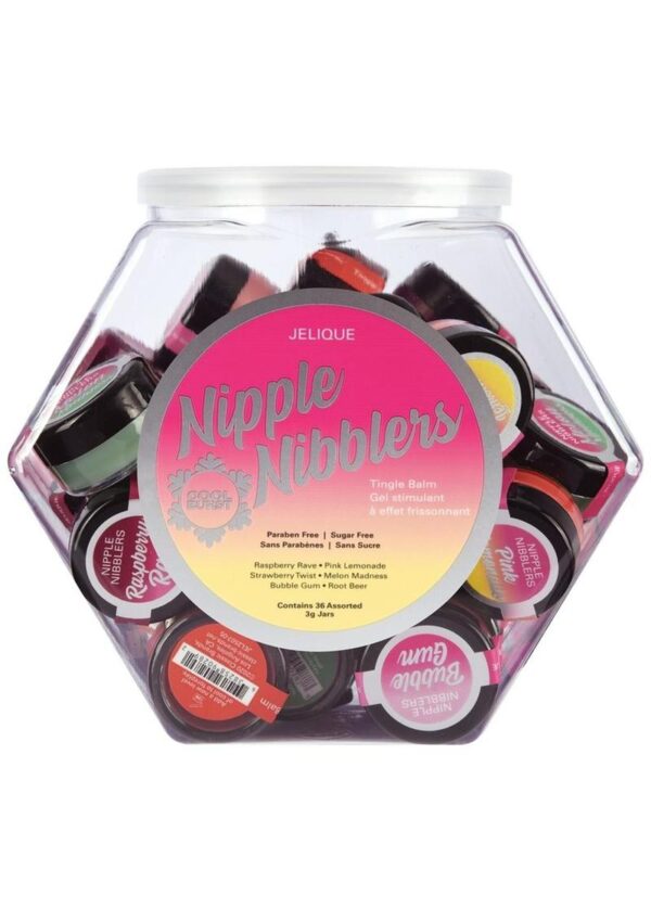 Jelique Nipple Nibblers Tingle Balm Assorted 3 gm. (Display Bowl/36pcs.) - Image 2