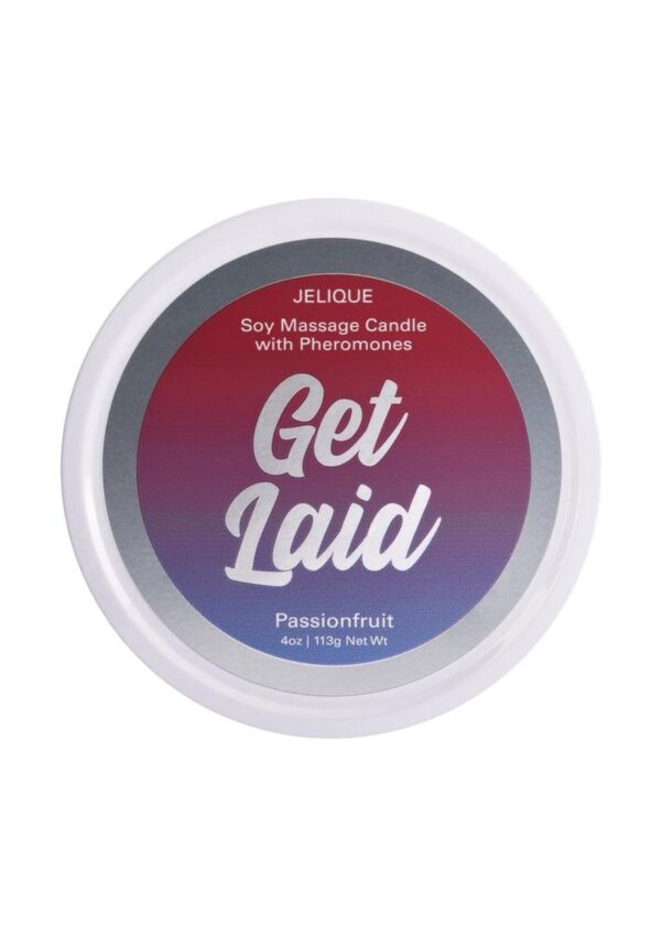 Jelique Massage Candle Pheromone Get Laid Passion Fruit 4oz - Image 3