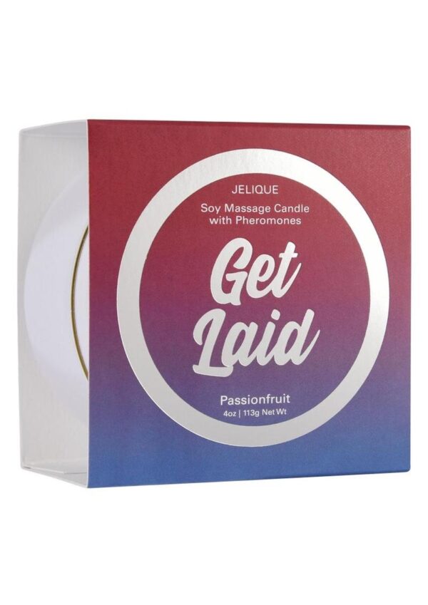 Jelique Massage Candle Pheromone Get Laid Passion Fruit 4oz - Image 4