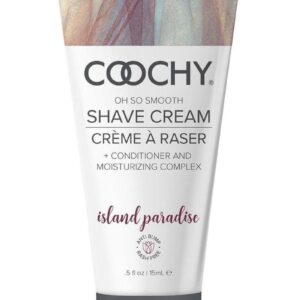 Coochy Shave Cream Island Paradise .5oz Sampler Tube