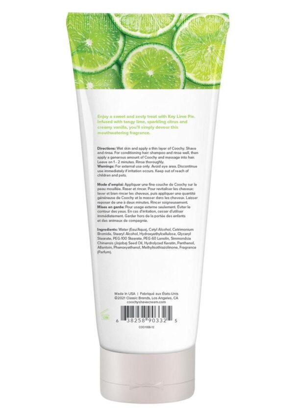Coochy Shave Cream Key Lime Pie 12.5oz - Image 2