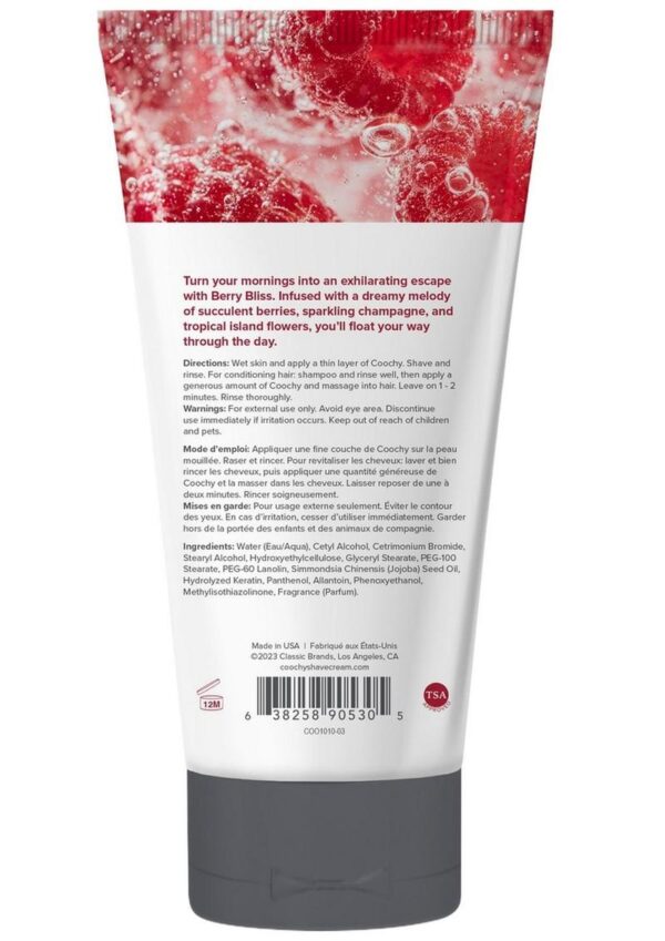 Coochy Berry Bliss Shave Cream 3.4oz - Image 2