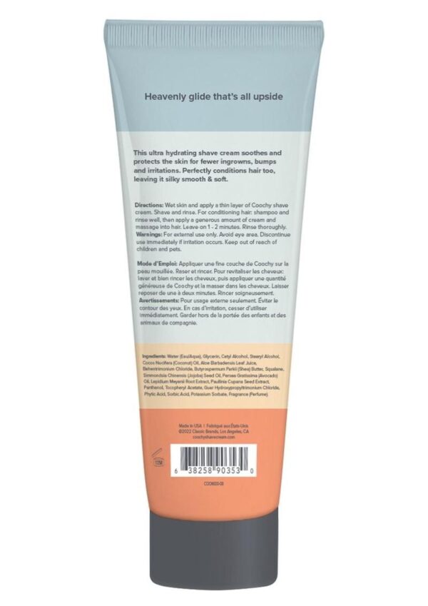 Coochy Ultra Hydrating Gogo Coco Shave Cream Mango Coconut 8.5oz. - Image 2