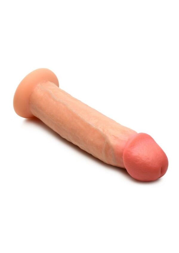 Jock Real Skin Silicone Dildo 8.5in - Vanilla - Image 3