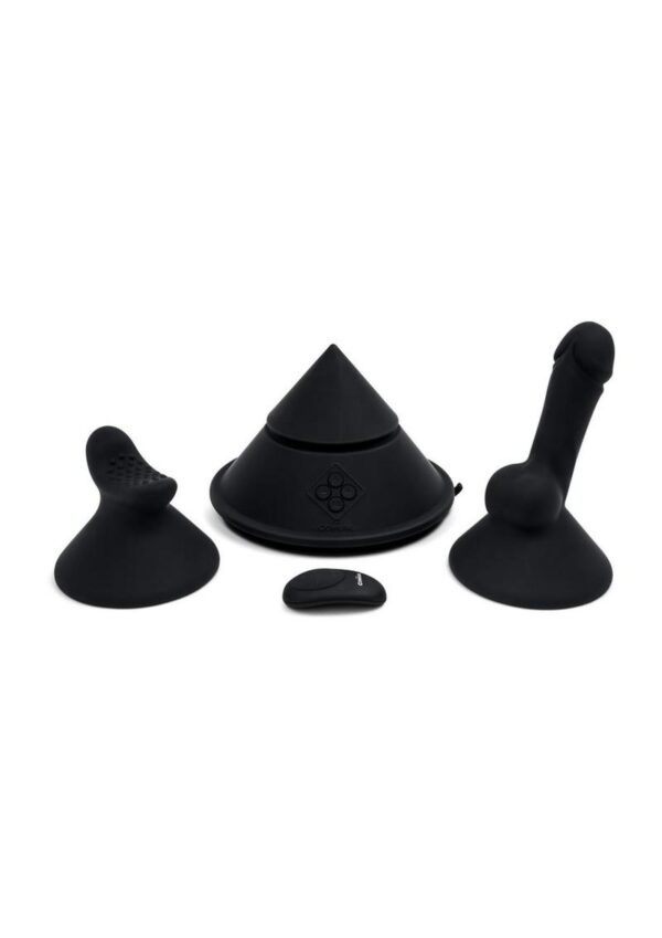 Cowgirl Cone Premium Sex Machine with App and Remote Control - Black - Image 3
