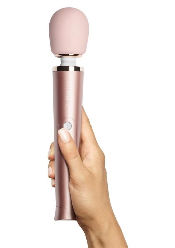 Le Wand Petite Rechargeable Silicone Vibrating Massager - Rose Gold - Image 3