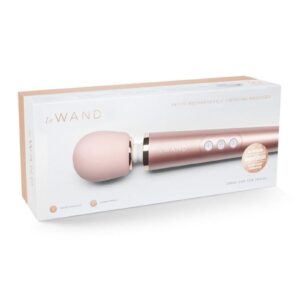Le Wand Petite Rechargeable Silicone Vibrating Massager - Rose Gold