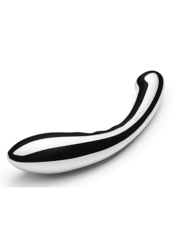 Le Wand Arch Dual End Dildo - Stainless Steel - Image 2