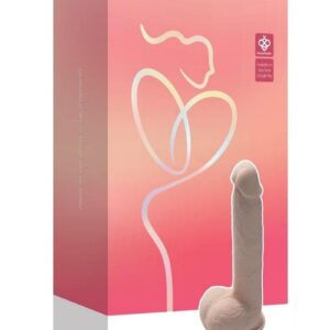 Kenzo App Controlled Big Realistic Thrusting Rechargeable Silicone Dildo  9.5 In - Caramel