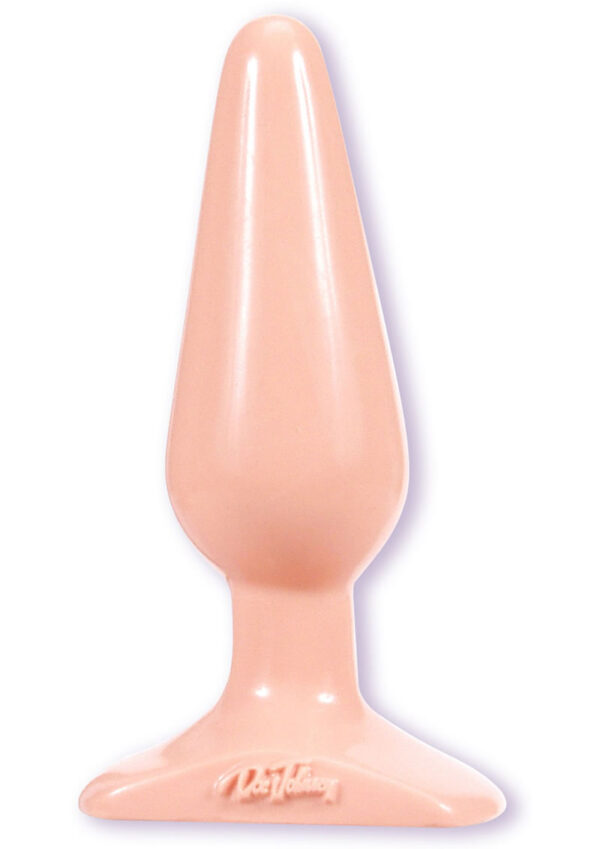 Doc Johnson Classic Butt Plug - Medium - Vanilla - Image 2