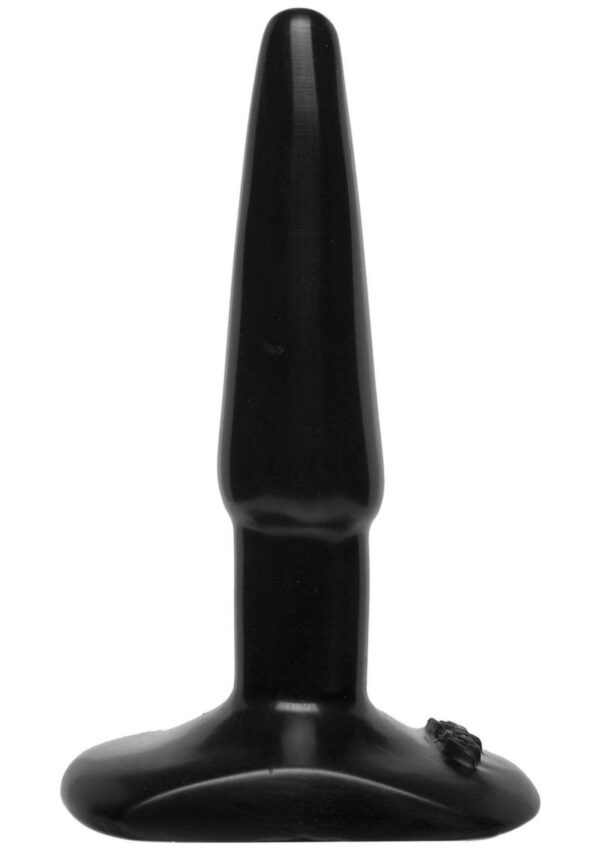 Doc Johnson Classic Butt Plug - Small - Black - Image 3