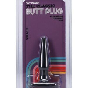 Doc Johnson Classic Butt Plug - Small - Black