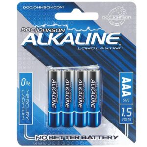 Doc Johnson Alkaline Batteries AAA (4 Pack)