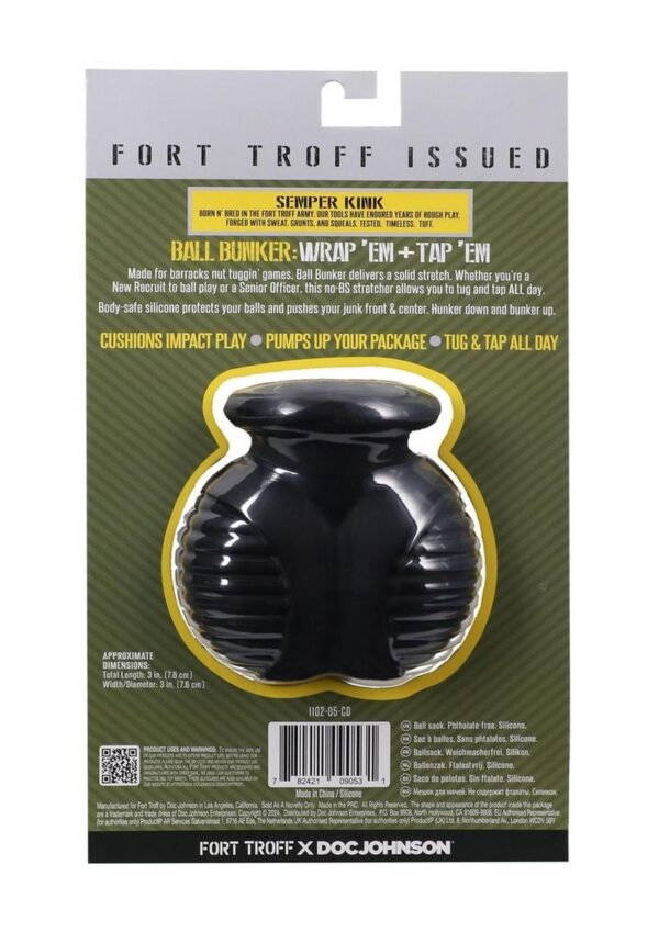 Fort Troff Silicone Ball Bunker - Black - Image 4