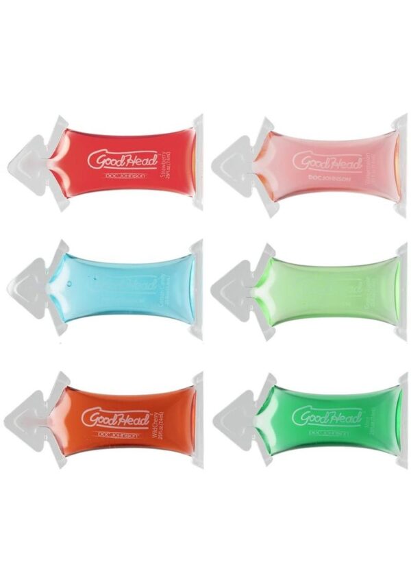 GoodHead Oral Sex Gel Flavored .25oz (6 pack) - Image 3