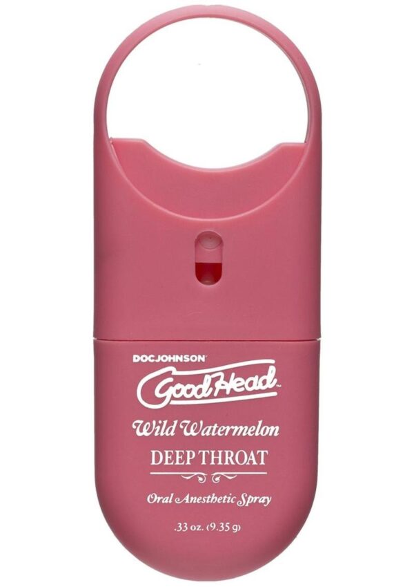 GoodHead Deep Throat To-Go Oral Anesthetic Spray Wild Watermelon .33oz - Image 3