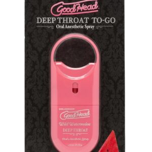 GoodHead Deep Throat To-Go Oral Anesthetic Spray Wild Watermelon .33oz