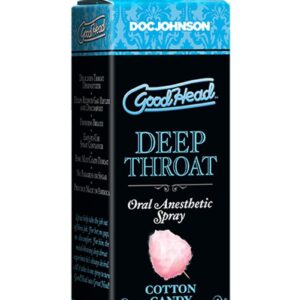 GoodHead Deep Throat Oral Anesthetic Spray Cotton Candy 2oz