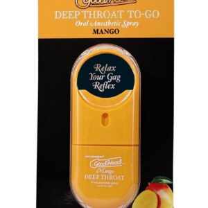 GoodHead Deep Throat To-Go Oral Anesthetic Spray Mango .30oz