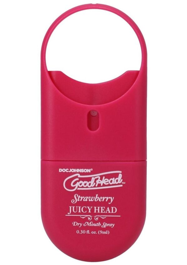 GoodHead Juicy Head Dry Mouth Spray To-Go Strawberry .30oz - Image 2