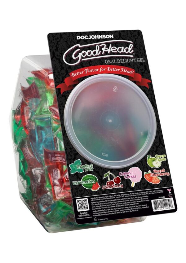 GoodHead Oral Delight Water Based Gel Fishbowl (216 per bowl)