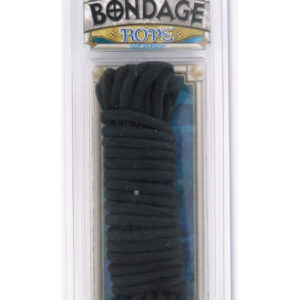 Doc Johnson Japanese Style Bondage Rope 32 Feet - Black