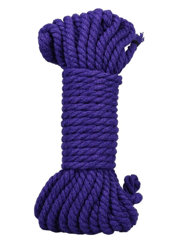 Merci Bind and Tie 6mm Hemp Bondage Rope 30ft - Purple - Image 2